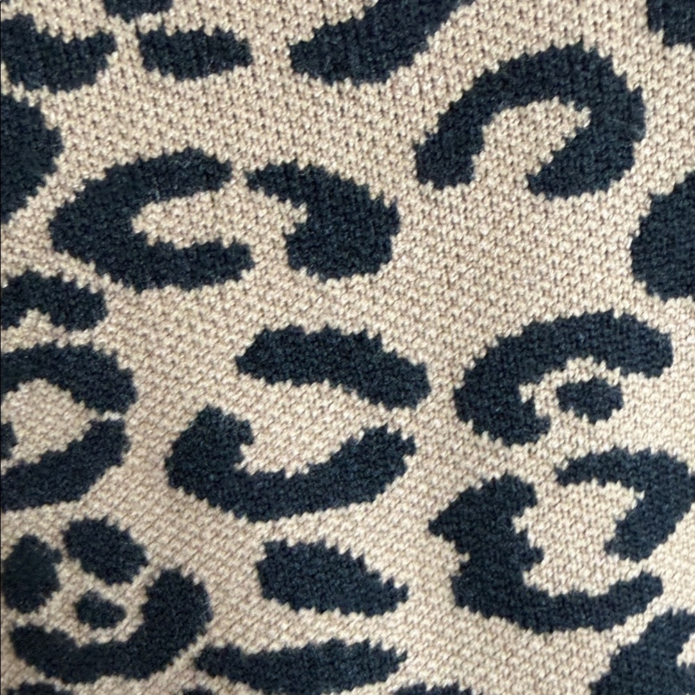 Current Air Leopard Print Button-Down Jacket - Ta… - image 8